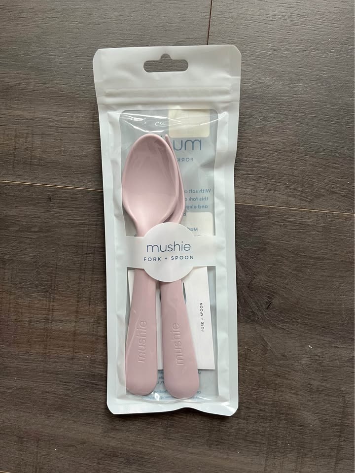 Mushie Plate + Cutlery - photo 2