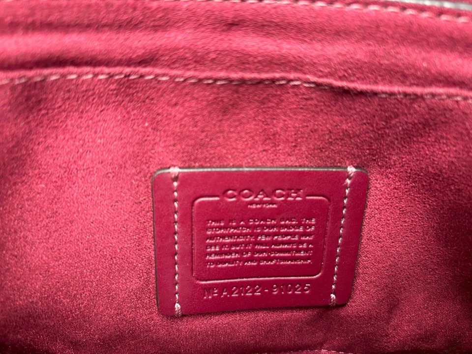 Coach Jade Leather Shoulder Bag Whipstitch - Horse Carriage Hard - photo 5