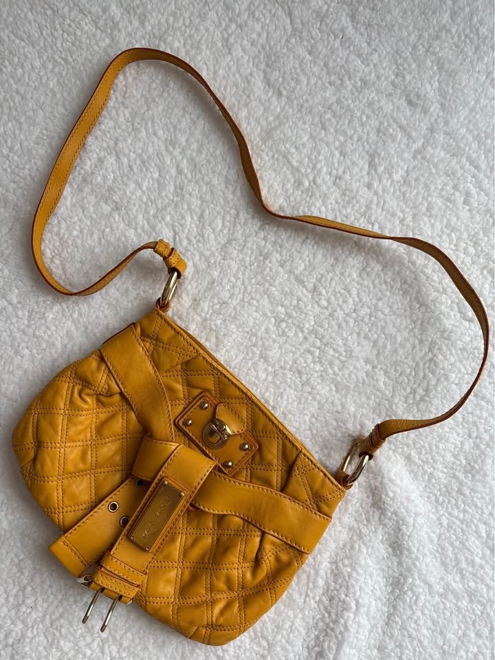 Marc Jacobs Mustard/Yellow Quilted Leather Baroque Bag - photo 3