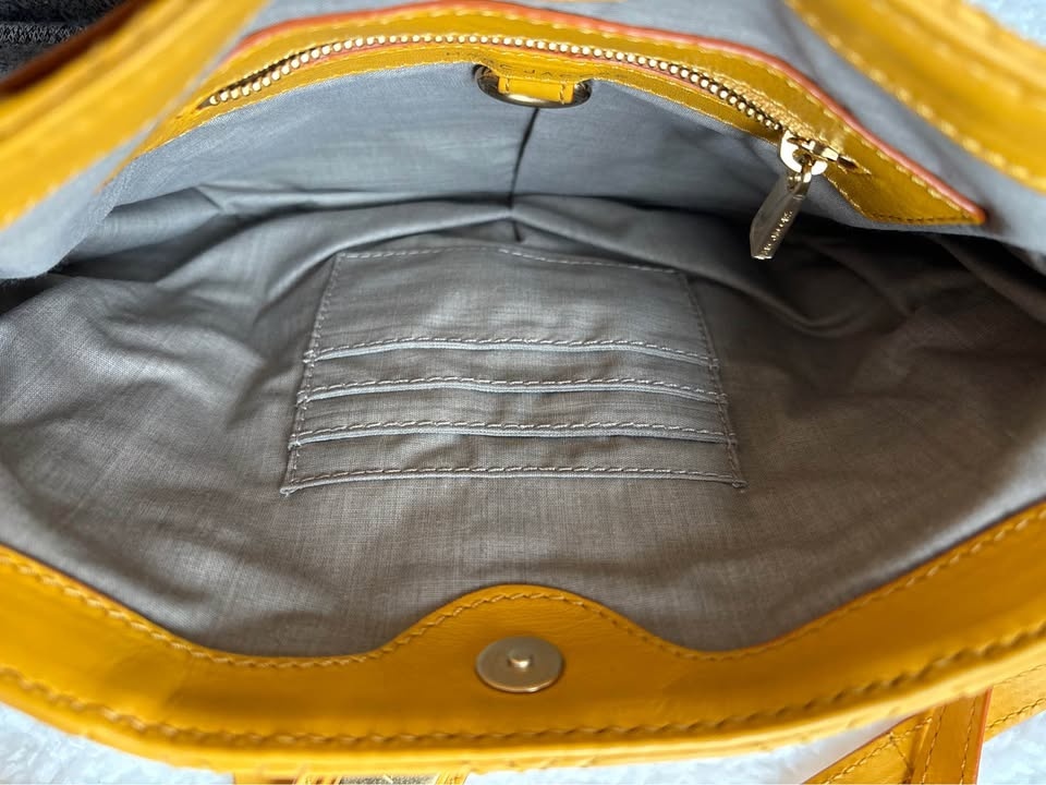 Marc Jacobs Mustard/Yellow Quilted Leather Baroque Bag - photo 5