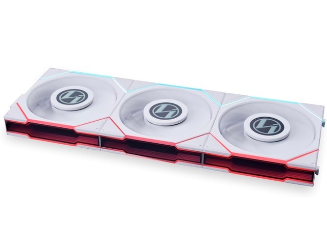 Lian Li UNI FAN TL LCD 120 RGB White Triple Pack - photo 2