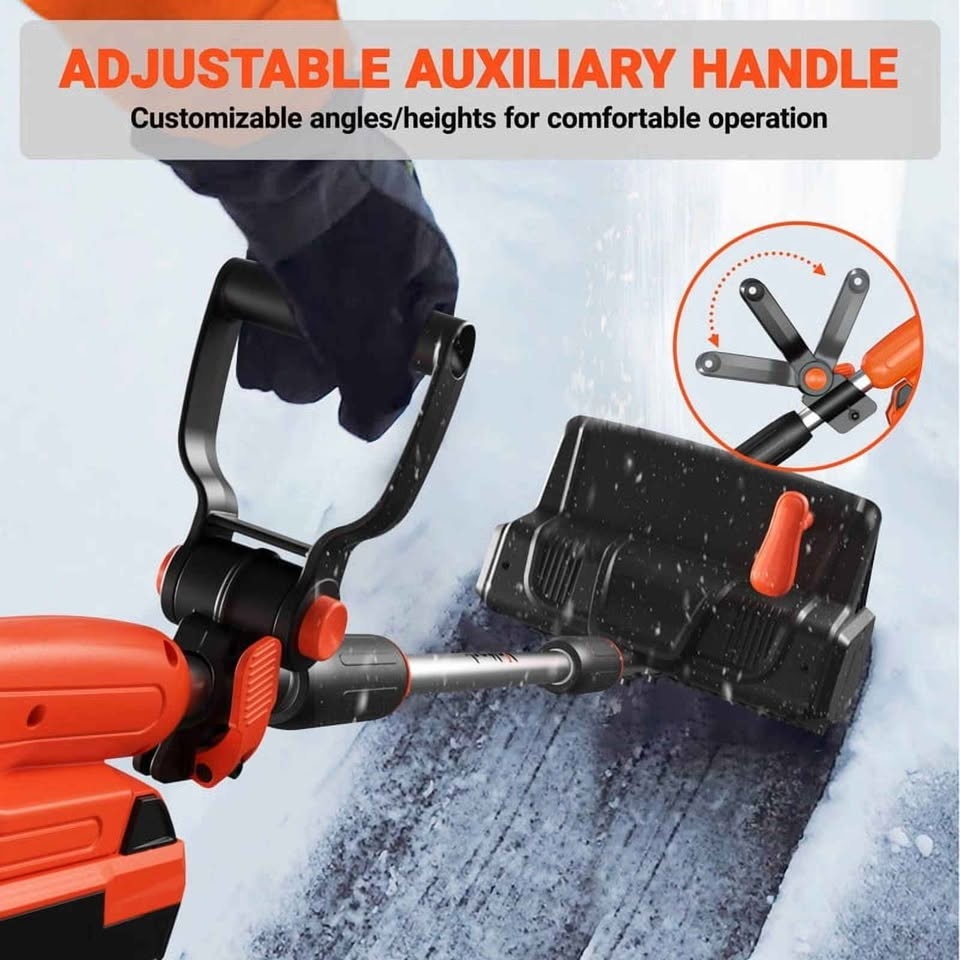 BRAND NEW - VOLTASK CORDLESS SNOW SHOVEL 24V 13IN BLOWER - photo 2