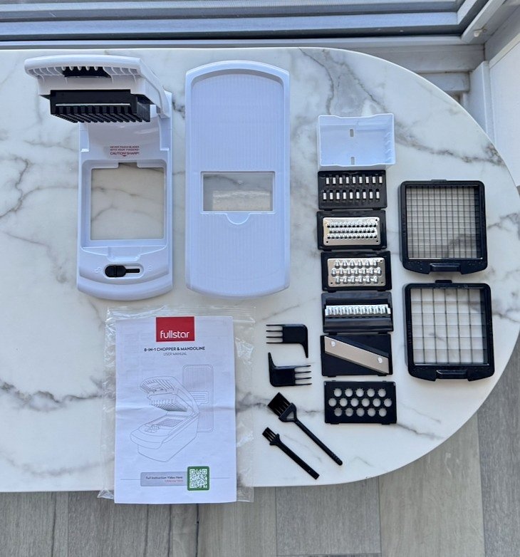 Fullstar 8-in-1 Vegetable Chopper & Mandoline Slicer