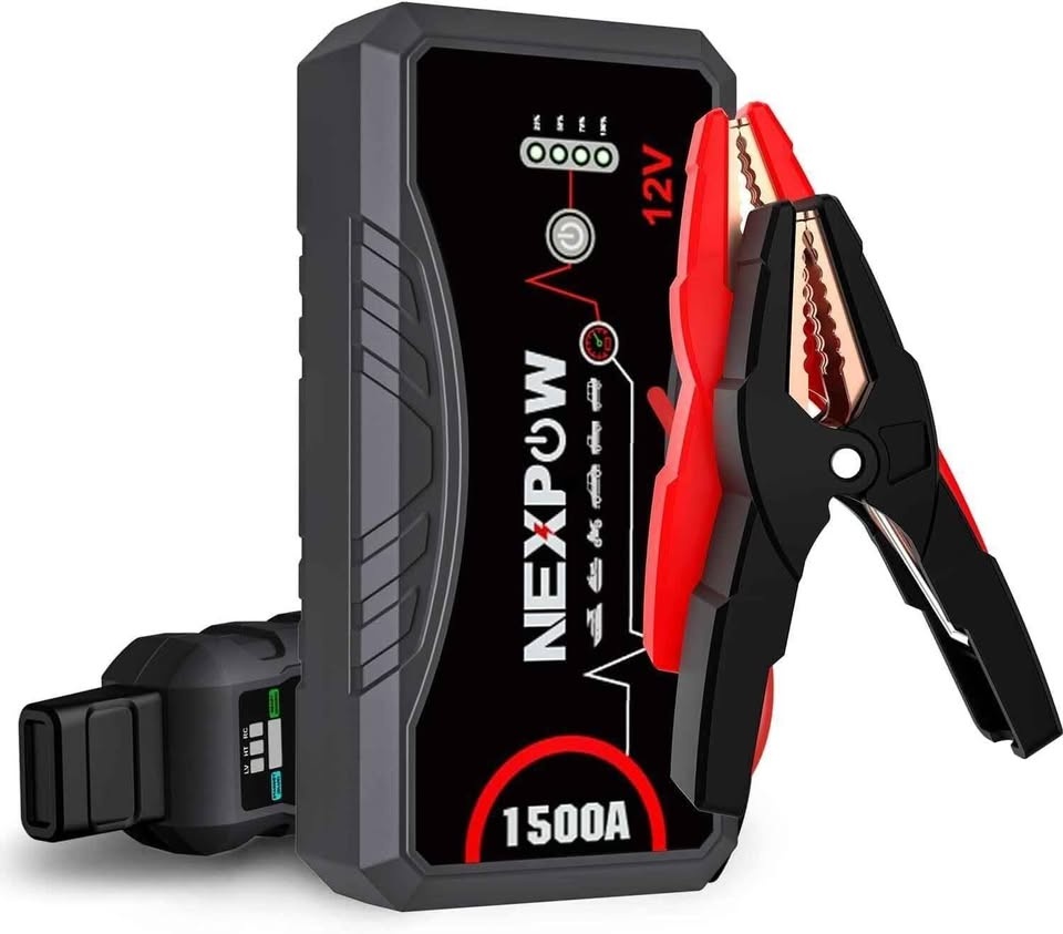 NEXPOW Car Jump Starter 1500A 7.0L/5.5L - photo 4