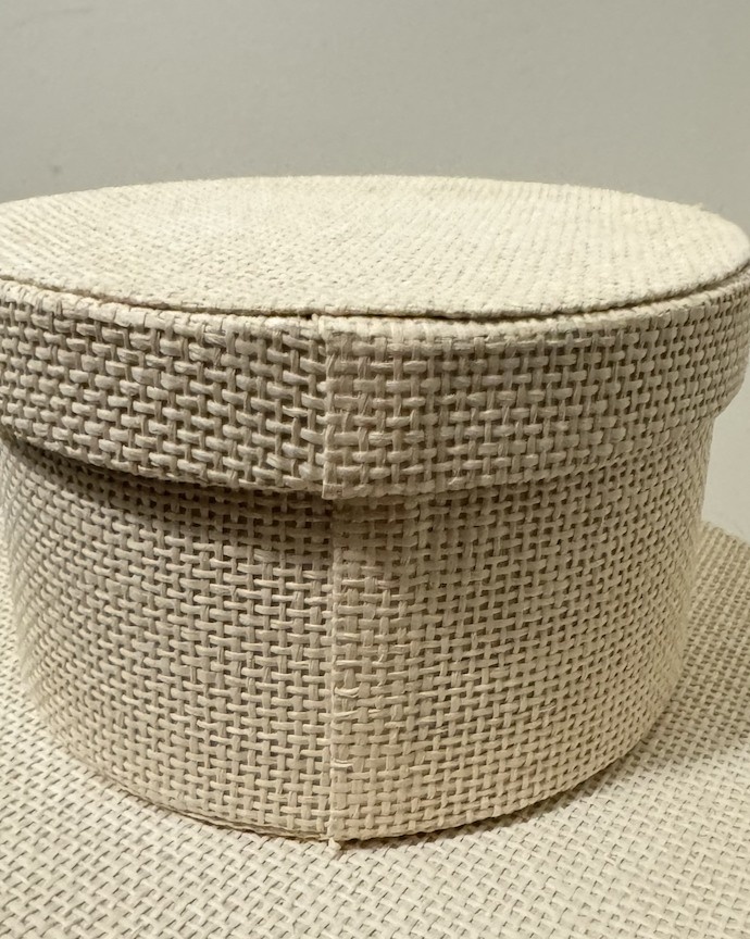 Stackable Round Storage Boxes with Lids - Set of 3 - photo 5