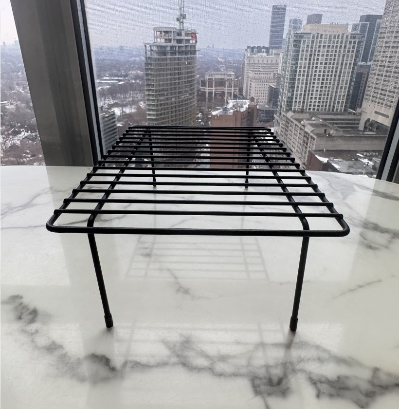 Kitchen Cabinet Organizer Bundle – Mug Rack, Shelf Risers & Cup - photo 4