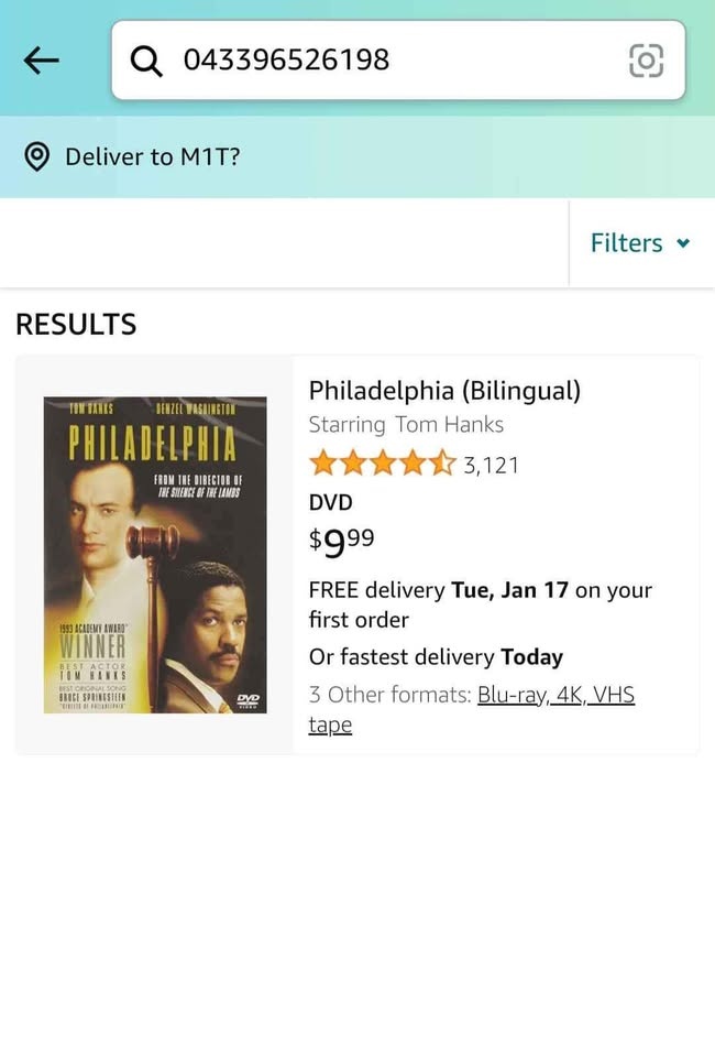 Philadelphia DVD Brand New Sealed $5 Each - photo 3