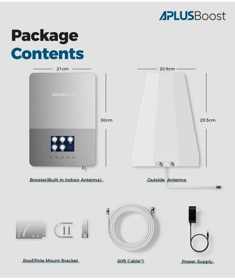 Cell Signal Booster – Works with All Canadian Carriers image indicator(3)