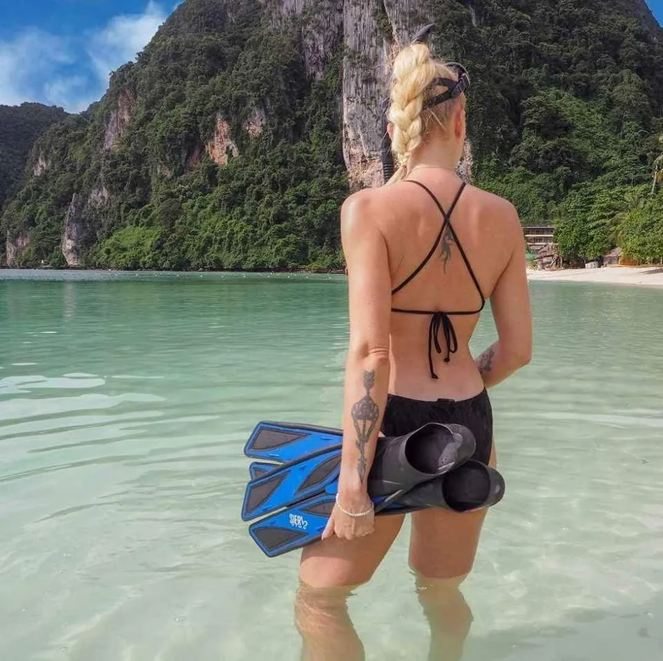 Snorkel & Scuba Fins Set image indicator(5)