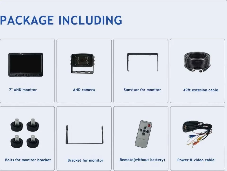 Reverse Backup Camera System image indicator(6)