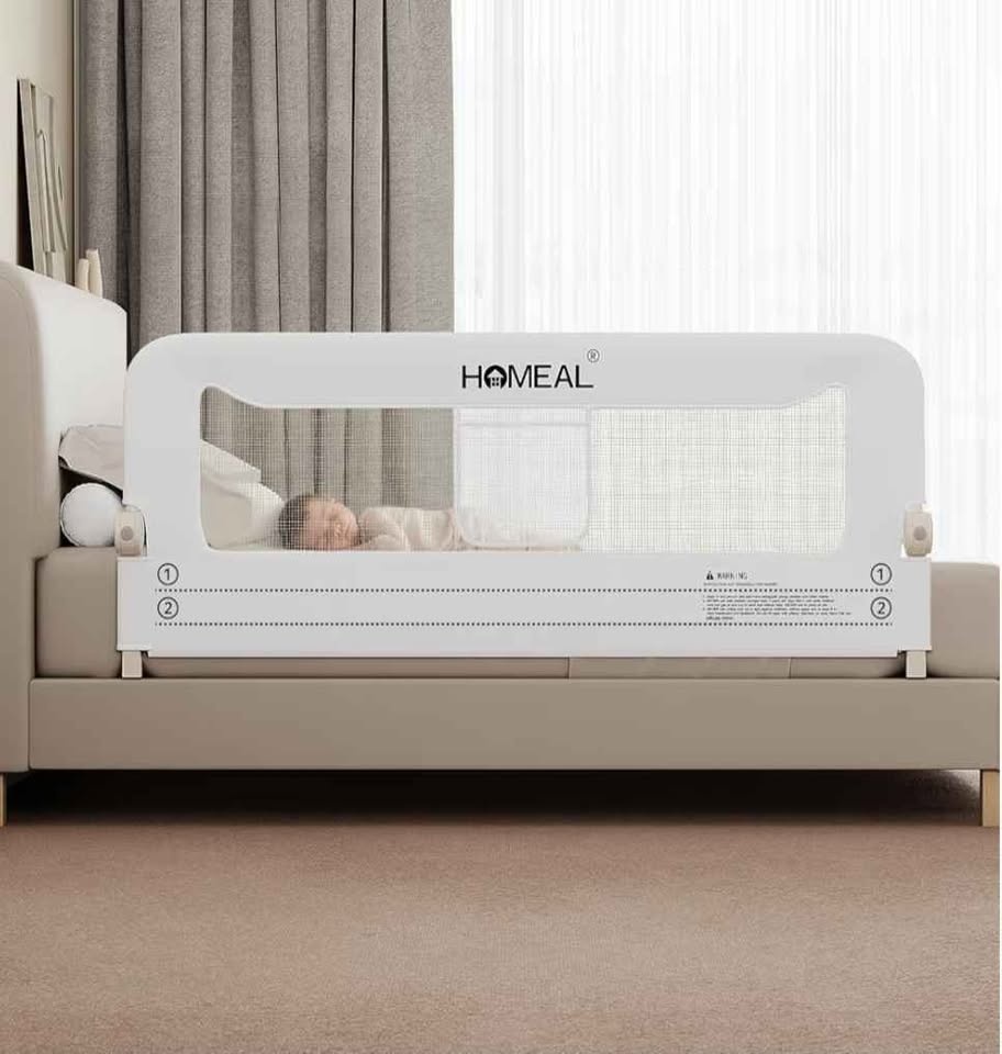 HOMEAL Foldable Child Safety Bed Rail - photo 2