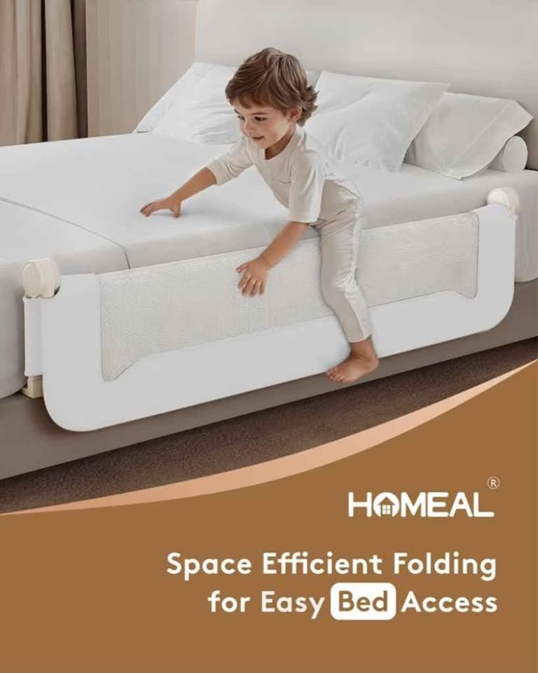 HOMEAL Foldable Child Safety Bed Rail - photo 5