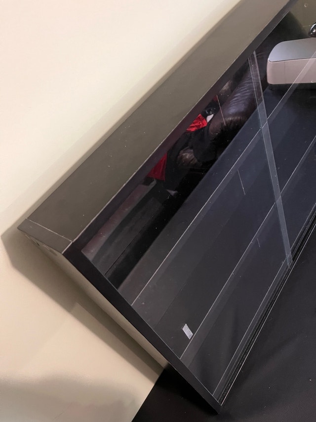 3-Tier Sturdy Display Case Cabinet with Sliding Glass Doors - photo 4