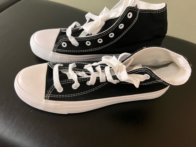 Brand NEW Black High-Top Sneakers — Avail Sizes 9.5, 11.5, 12.5 - photo 2