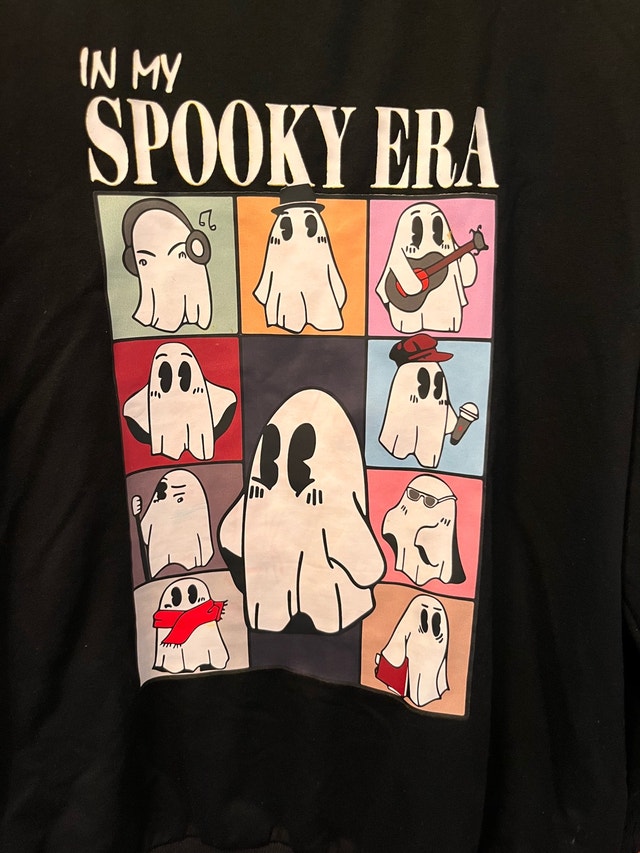 NEW - My Spooky Era Graphic Crewneck Sweatshirt Oversize Small