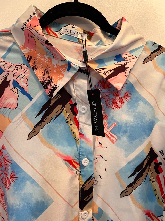 Brand NEW with Tag — Size 22W Long Sleeve Button Down Blouse - photo 4