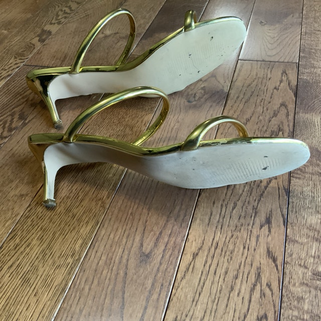 RIPIWQPI Gold Heels Size 12 Women Strappy Shoes - photo 5