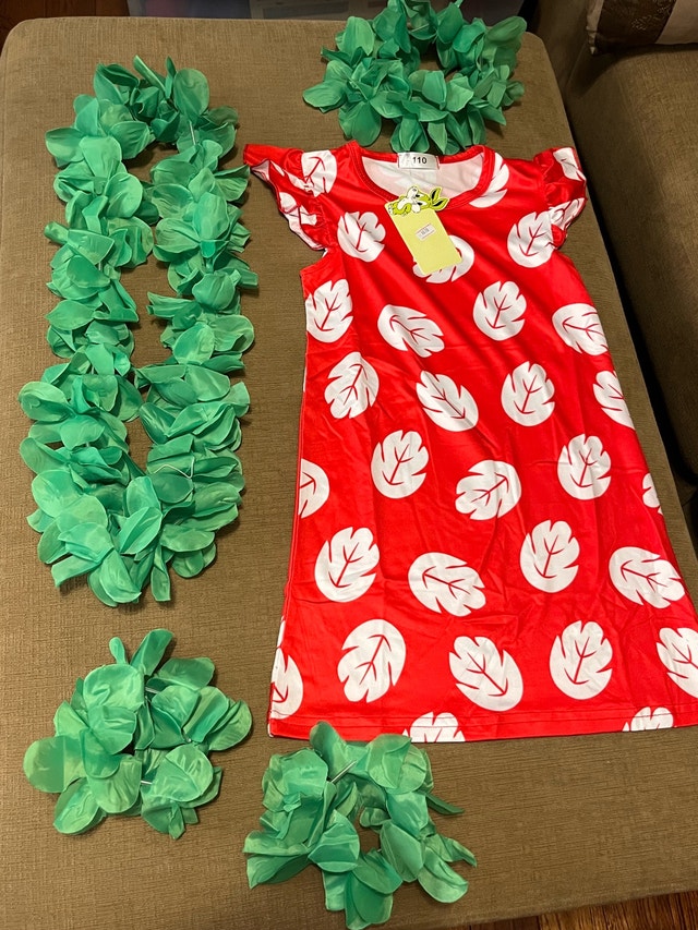 Brand NEW Lilo and Stitch Hawaiian Dress Costume - photo 3