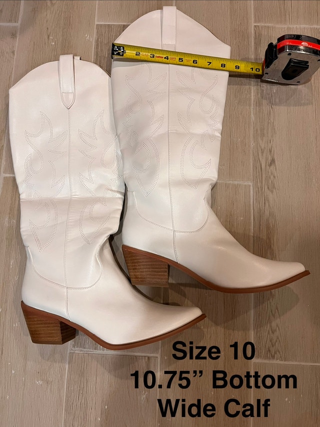 Brand NEW Women Boots — Cowboy Western Fringe Crocodile Heels - photo 3
