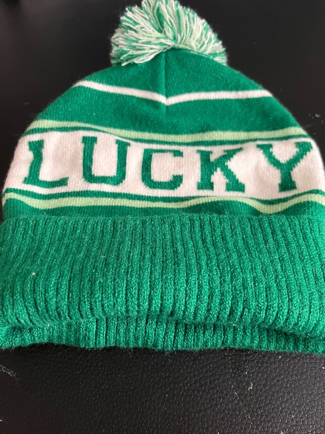 NEW — Lucky Green Beannie Hat - photo 3