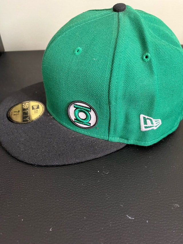 NEW DC Comics Green Lantern Hat - Size 7 1/4 - photo 2