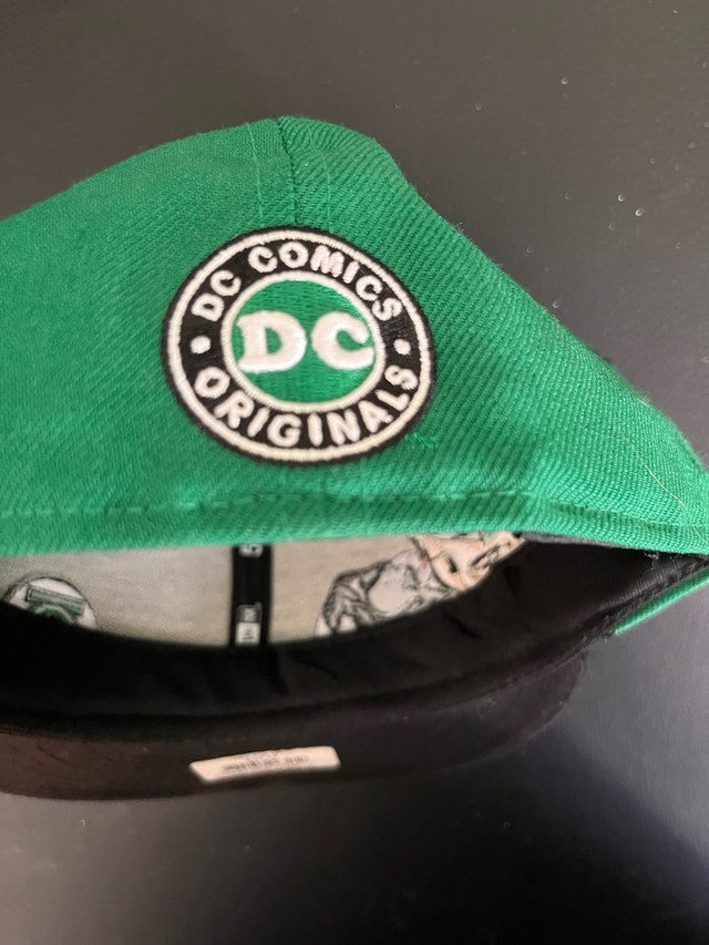 NEW DC Comics Green Lantern Hat - Size 7 1/4 - photo 3