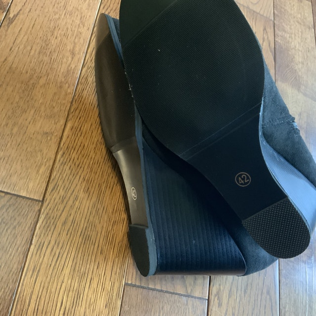 Brand NEW Black Wedge Booties Women Shoes Size 42 - photo 4