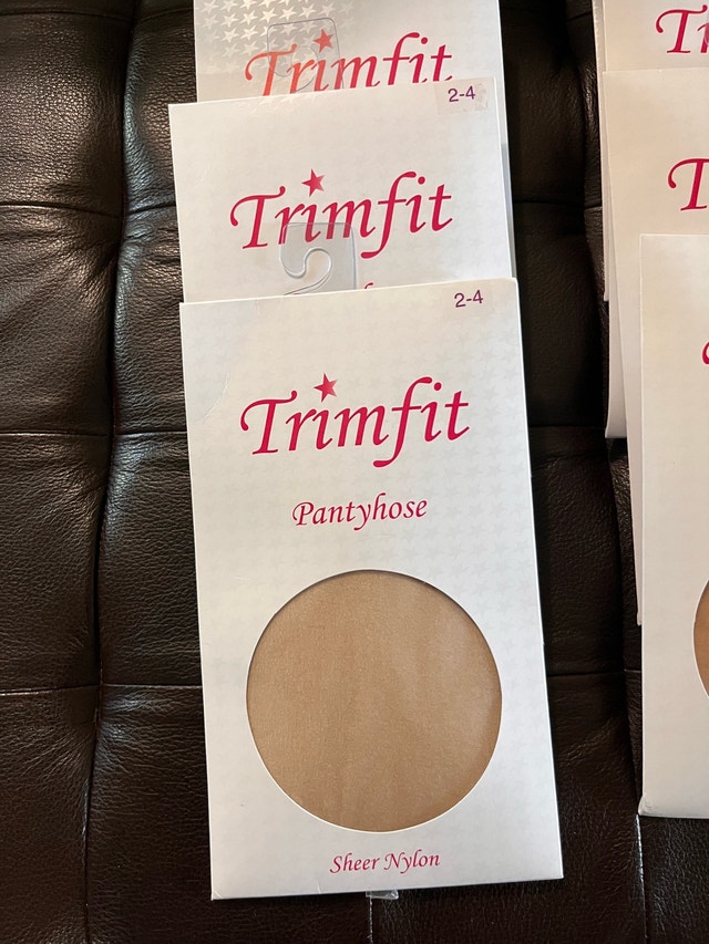 NEW 2 for $5 Trimfit Girls Sheer Nylon Tights
