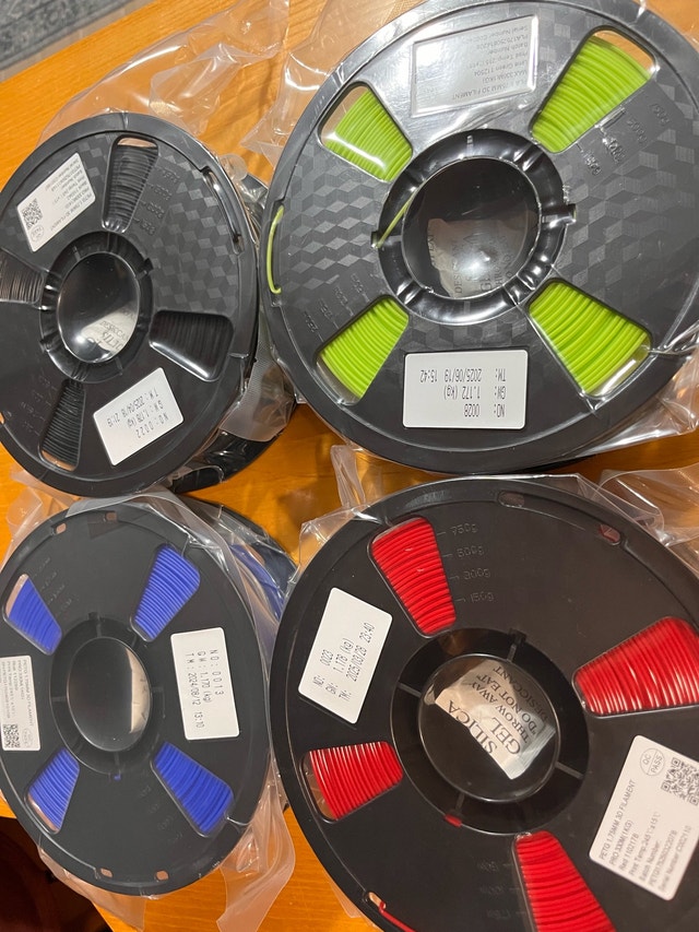 3D Printer Filament — $15 each —  PETG 1.75mm