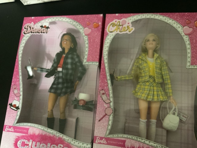 Brand NEW — $65 each Clueless Cher and Dionne Barbie Dolls