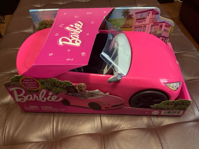 Brand NEW — 14” Pink Barbie Car - photo 5