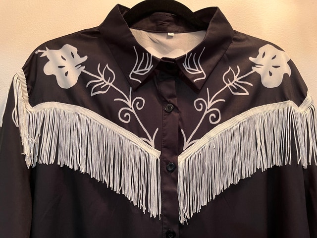 NEW Cowboy Fringe Western Shirt Size 3XL - photo 2