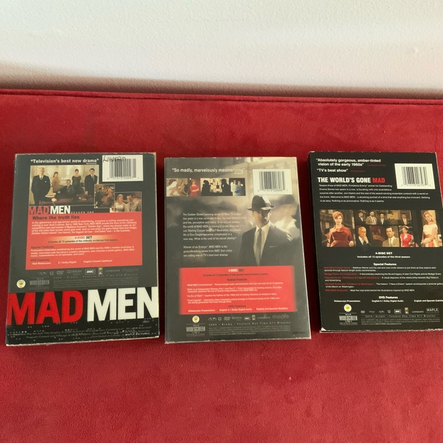 Mad Men DVDs - Seasons 1, 2, 3 Available - photo 2