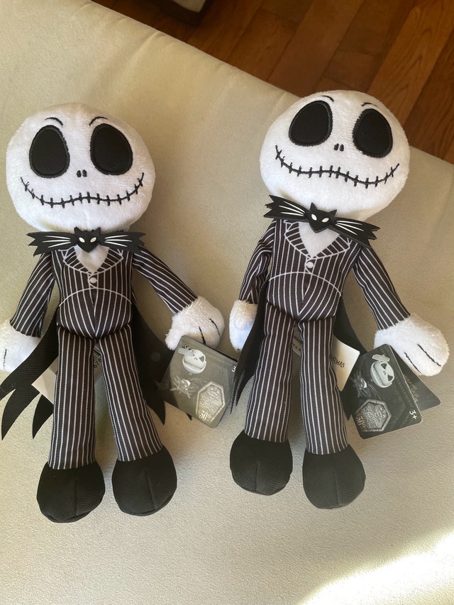NEW $15 each Disney 8” Jack Skellington Nightmare Before Xmas