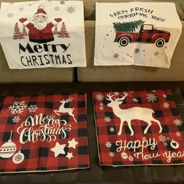 Brand NEW $5 each Throw Pillow Covers w/ Zipper - 17"