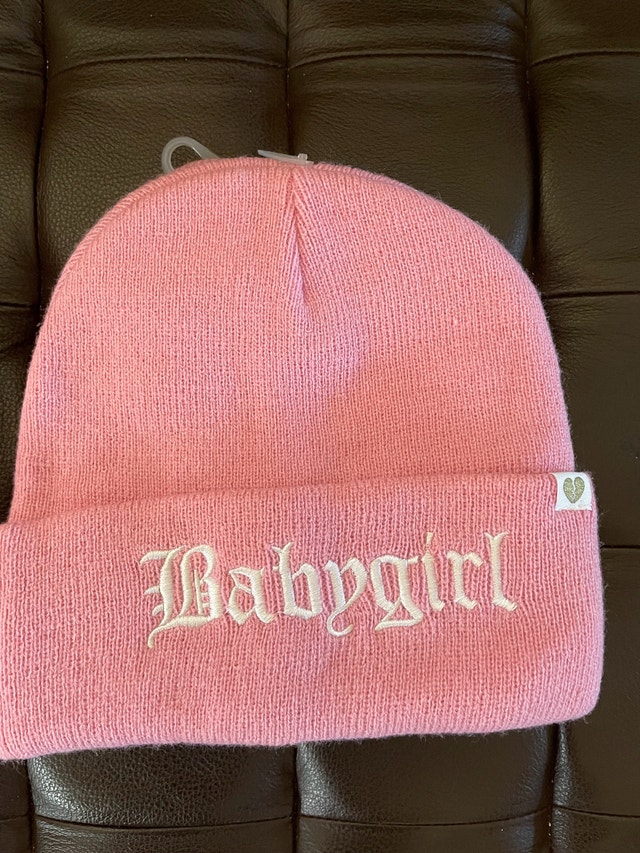 NEW Claire’s Beanie Hats $10 each — Babygirl Brat Angel - photo 2