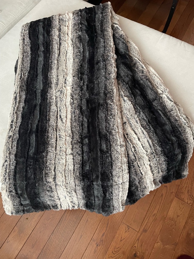 NEW Plush Throw Blanket 49”x58”