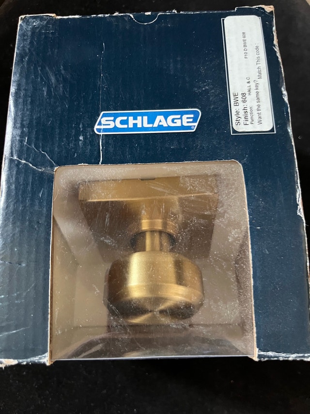 Schlage Door Knob — Hall Passage Knob (non-locking) - photo 4
