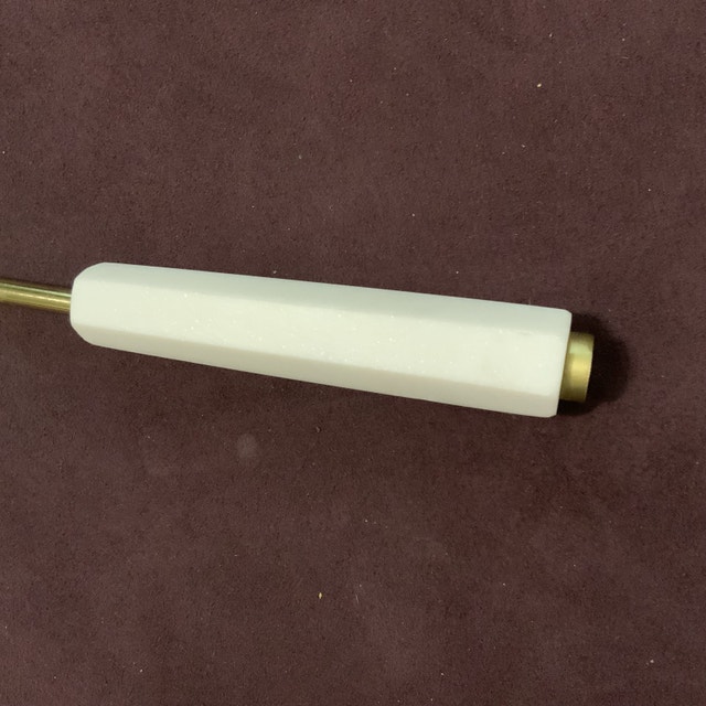 Marble Honeycomb Serving Fork Used - photo 4