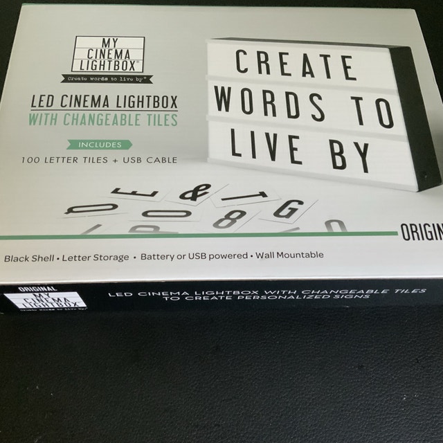 Brand NEW My Cinema Lightbox LED Display 30”x23” - photo 3