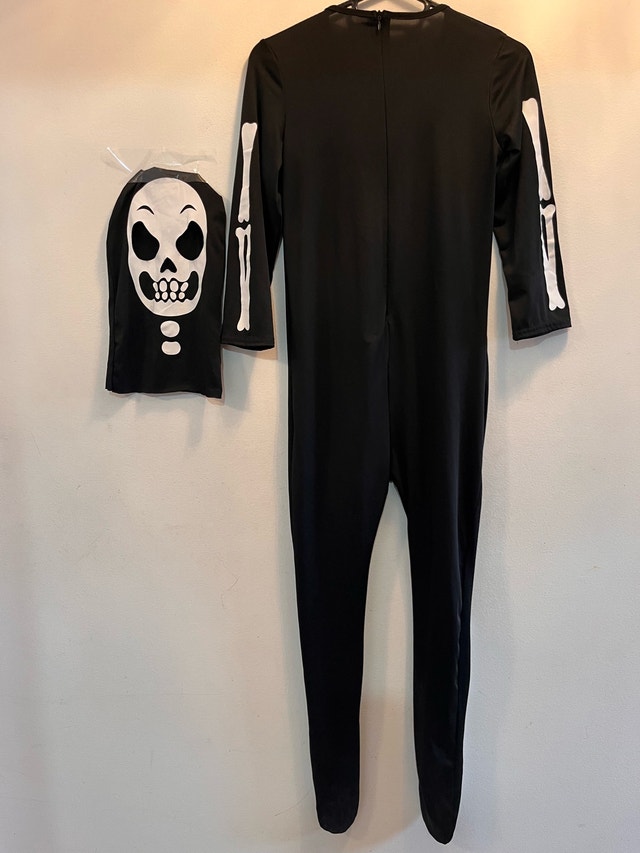 NEW Skeleton Onesie Costume Youth Size - photo 2