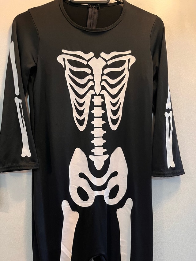 NEW Skeleton Onesie Costume Youth Size - photo 3