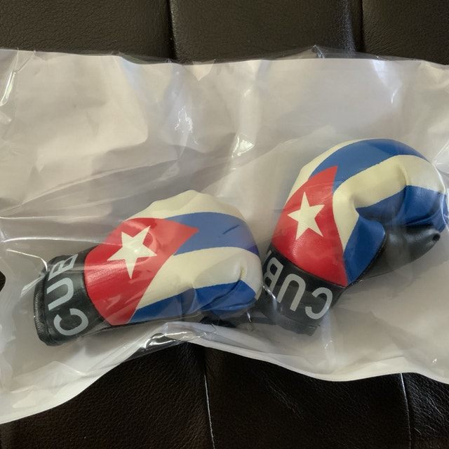 CUBA Flag Mini Boxing Gloves $10 for a pair