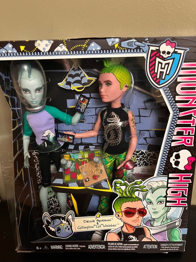 Monster High Deuce Gorgon & Gil Webber 2-Pack