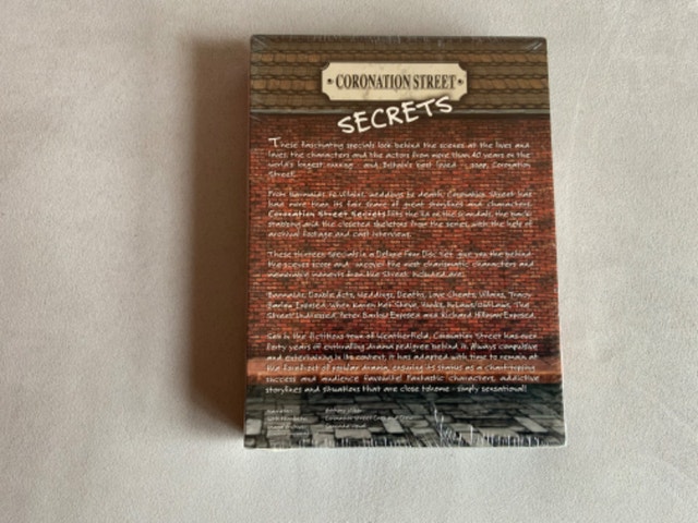 Coronation Street Secrets 4 Disc Box Set — Brand NEW - photo 3