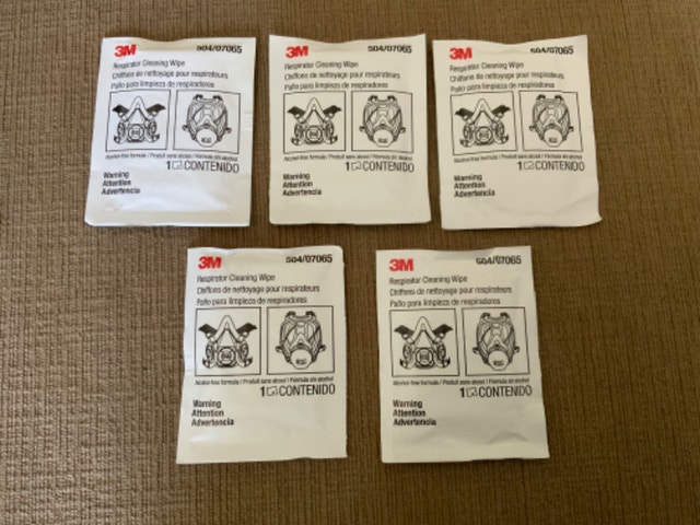3M Respirator Cleaning Wipes - 10 for $10 - photo 2