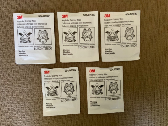 3M Respirator Cleaning Wipes - 10 for $10 - photo 4