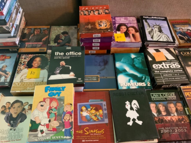 DVDs for Sale — TV Shows and Movies — $10 each