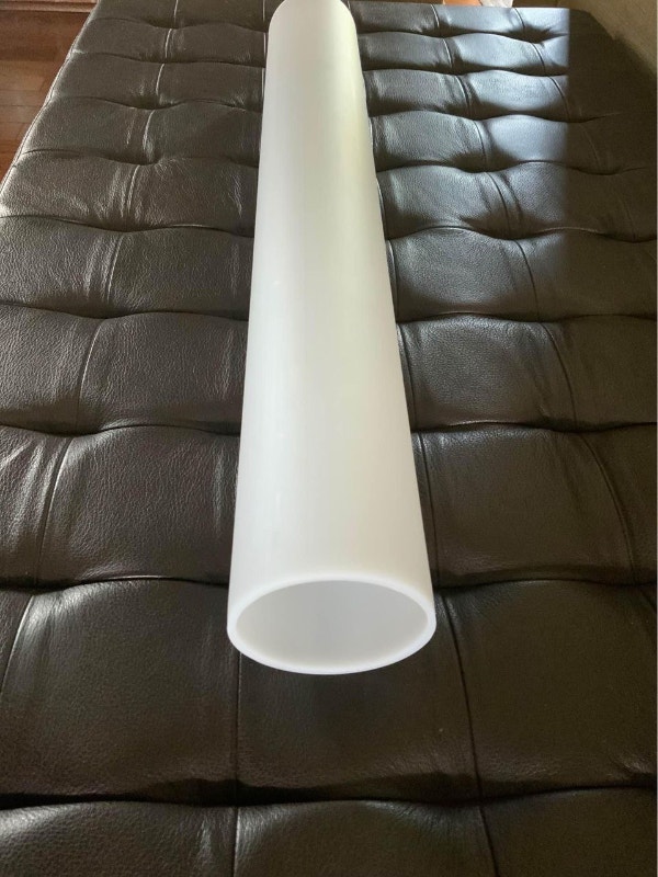 Solid Plastic Tubes — 24”x3” and 20”x3”