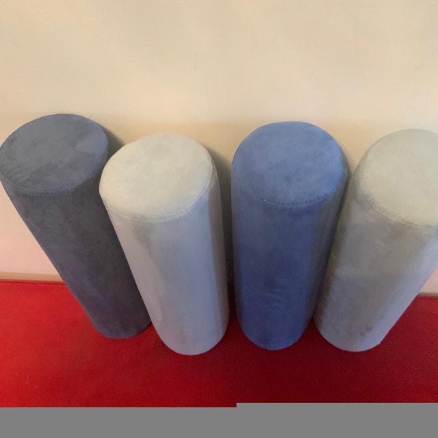 Roll Pillows — 20” x 6” — Decorative Pillows $20 each - photo 4